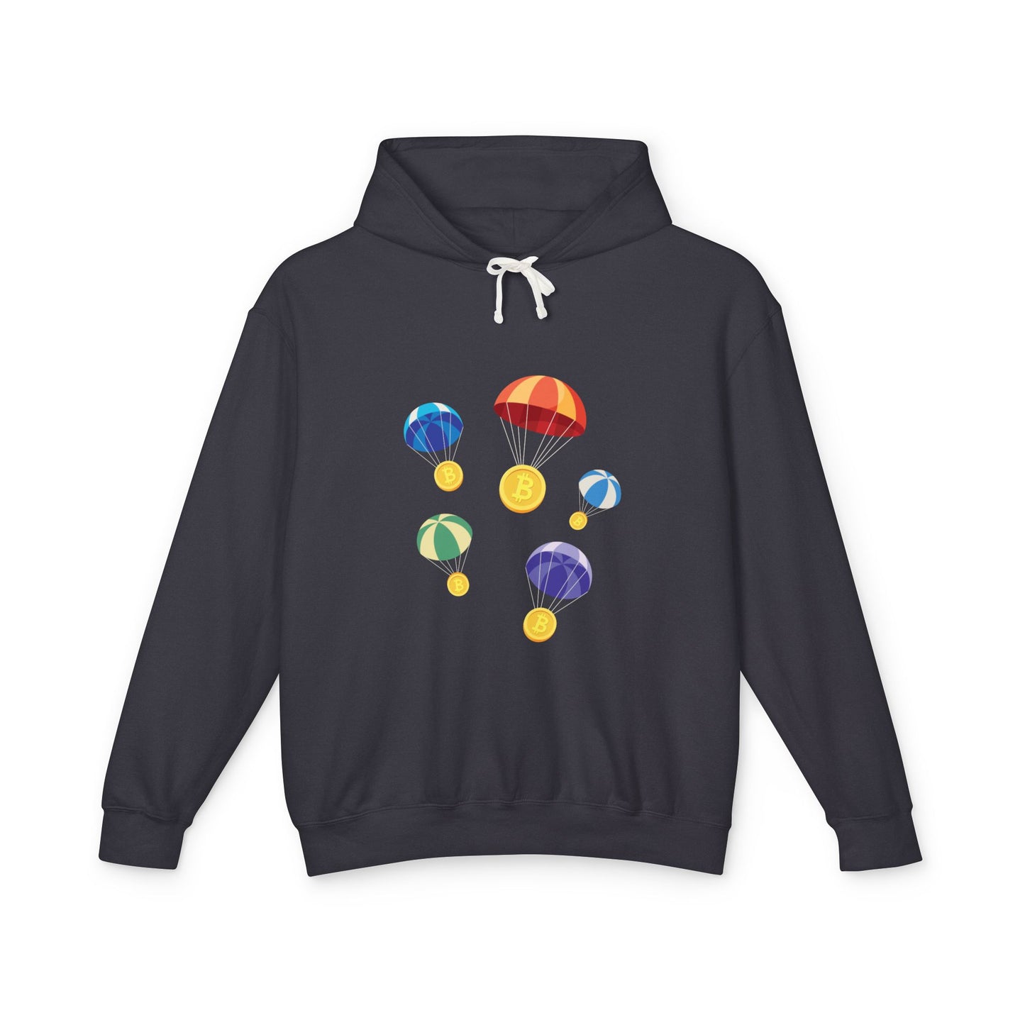 Bitcoin Coins Hoodie — BTC Crypto Sweatshirt