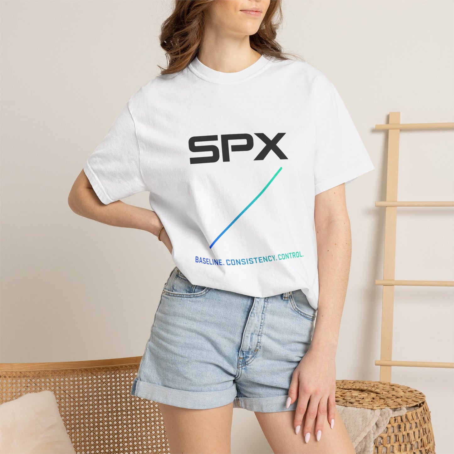 SPX Baseline Tee — Minimal Tech Logo T-Shirt