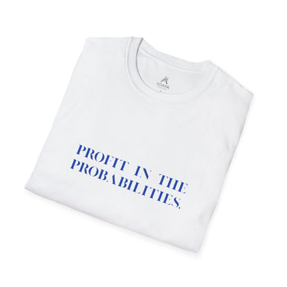 Gewinn in den Wahrscheinlichkeiten T-Shirt
