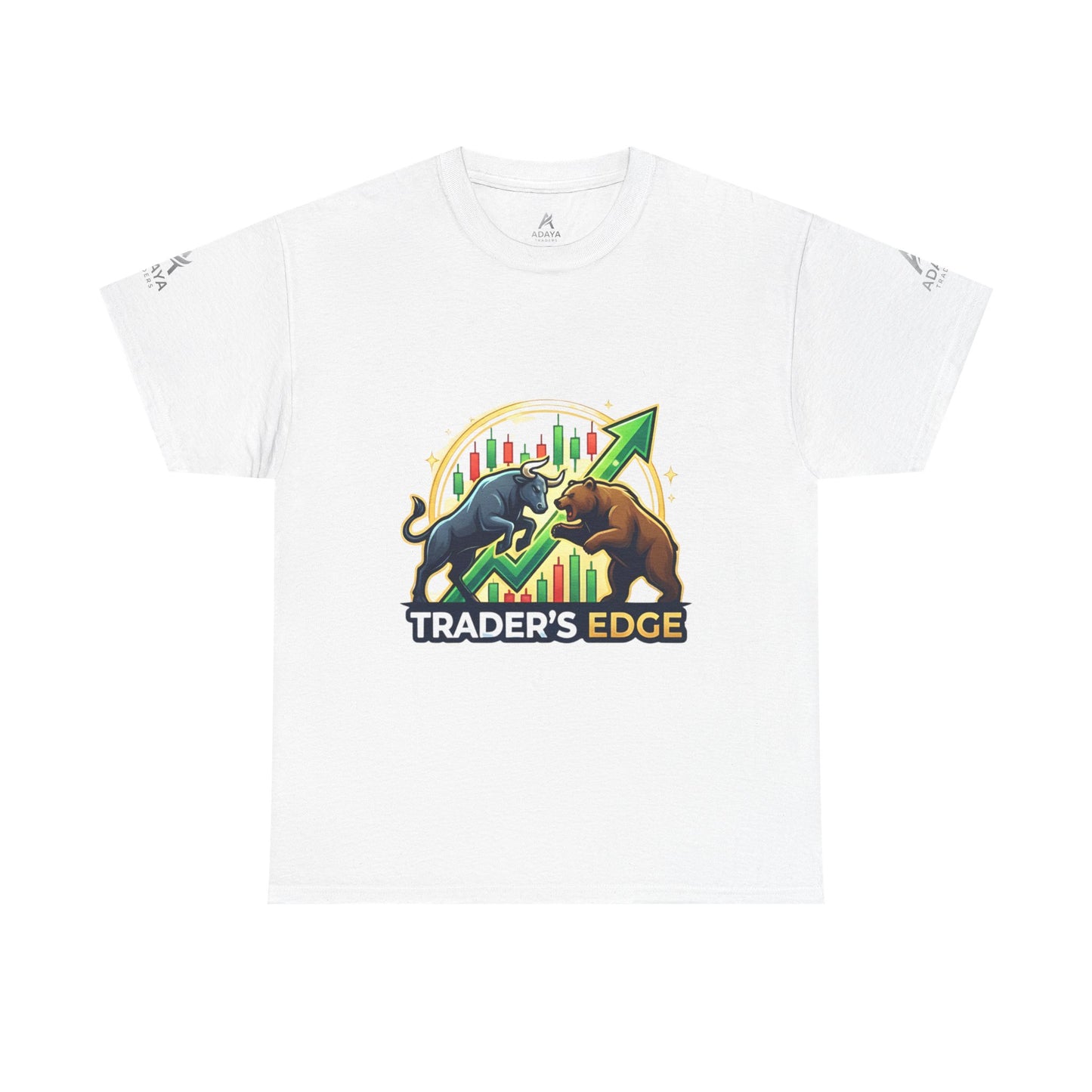 Trader's Edge Tee — Bull vs Bear Stock Market T‑Shirt