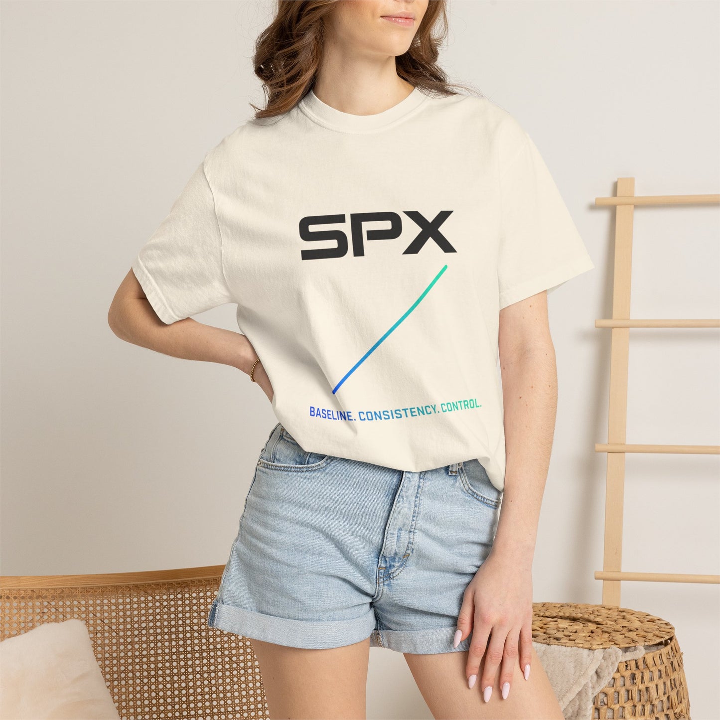 SPX Baseline Tee — Minimal Tech Logo T-Shirt