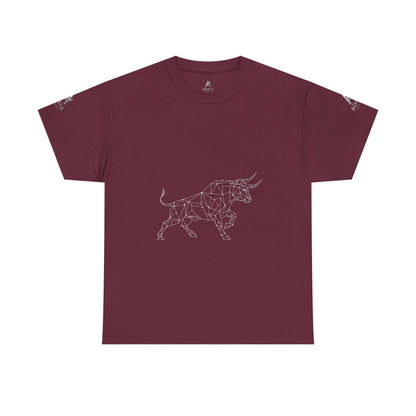 Bull Graphic T-Shirt — Bold Bull Illustration Tee