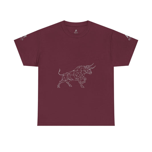 Bull Graphic T-Shirt — Bold Bull Illustration Tee