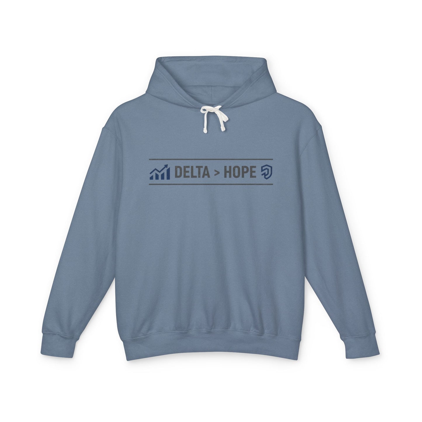 Delta Hope Hoodie — Lightweight Hooded Sweatshirt