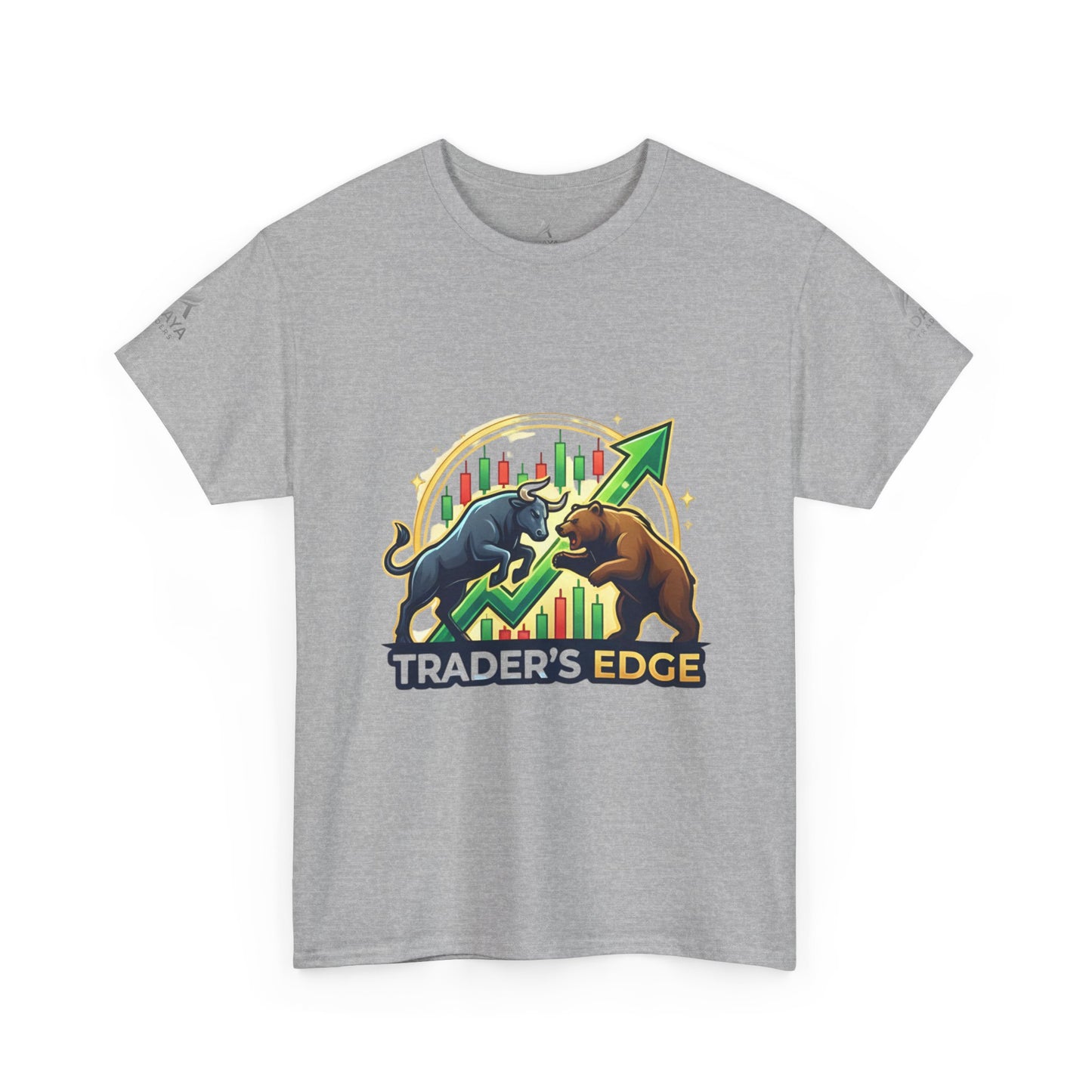 Trader's Edge Tee — Bull vs Bear Stock Market T‑Shirt