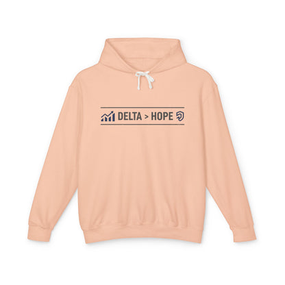 Delta Hope Hoodie — Lightweight Hooded Sweatshirt