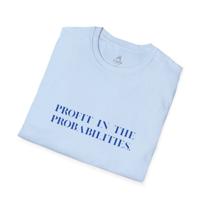Gewinn in den Wahrscheinlichkeiten T-Shirt