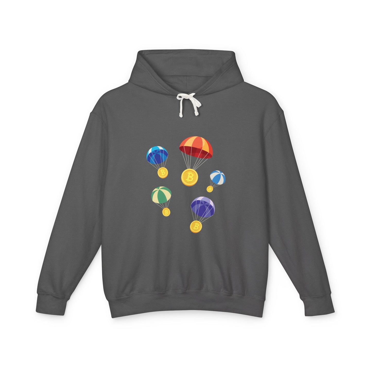 Bitcoin Coins Hoodie — BTC Crypto Sweatshirt