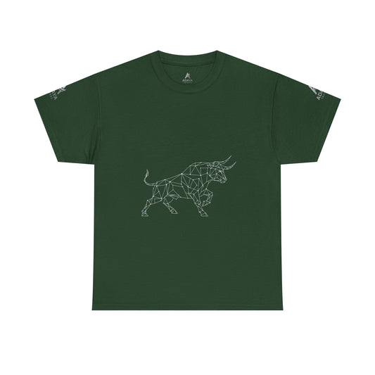 Bull Graphic T-Shirt — Bold Bull Illustration Tee