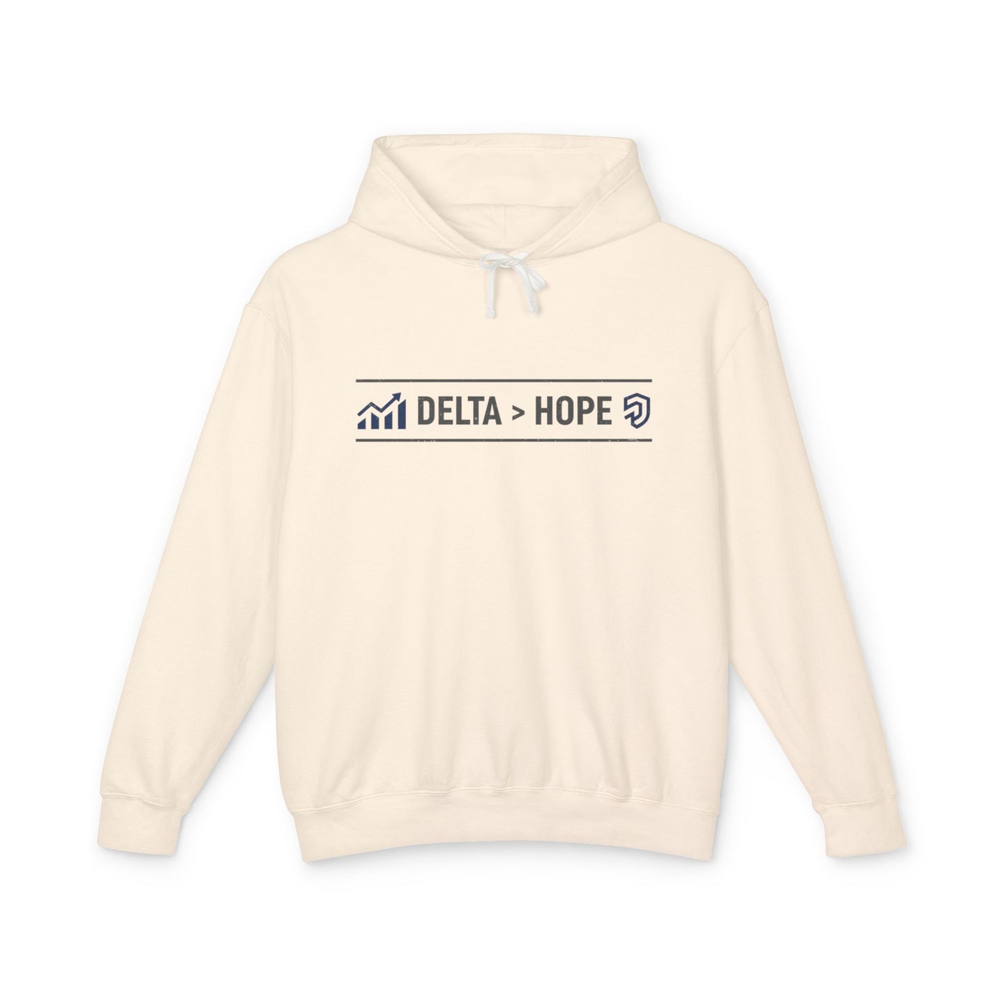 Delta Hope Hoodie — Lightweight Hooded Sweatshirt