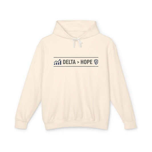Delta Hope Hoodie — Lightweight Hooded Sweatshirt