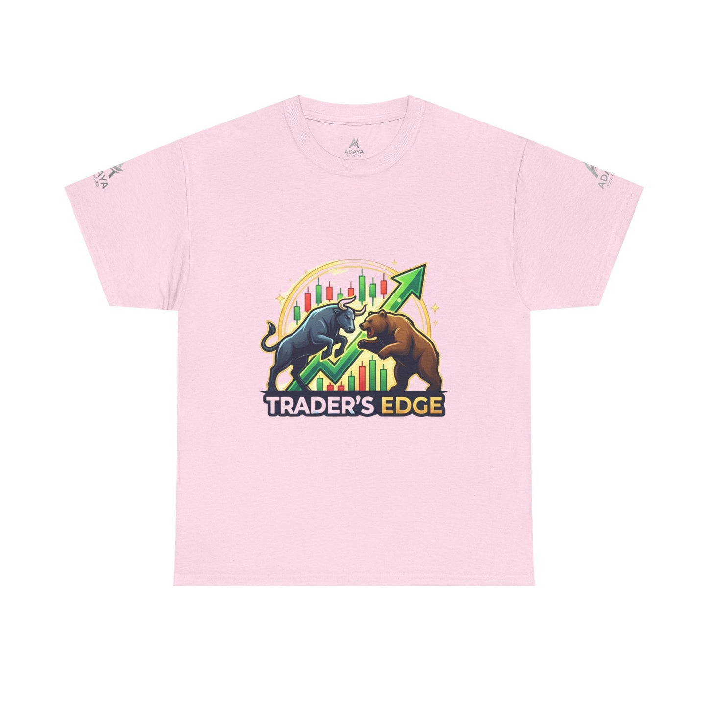Trader's Edge Tee — Bull vs Bear Stock Market T‑Shirt
