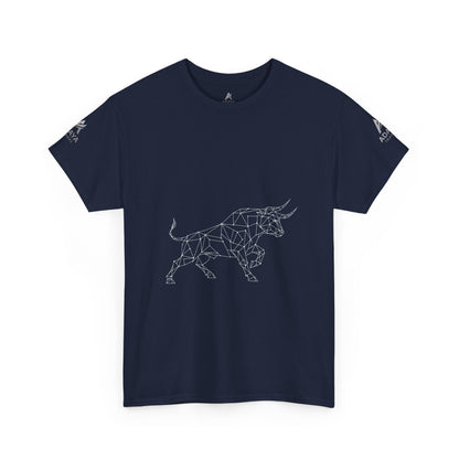 Bull Graphic T-Shirt — Bold Bull Illustration Tee