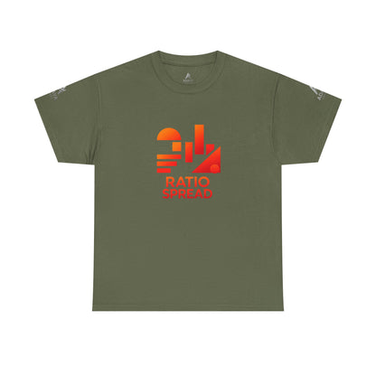 T-shirt à rapport étalé