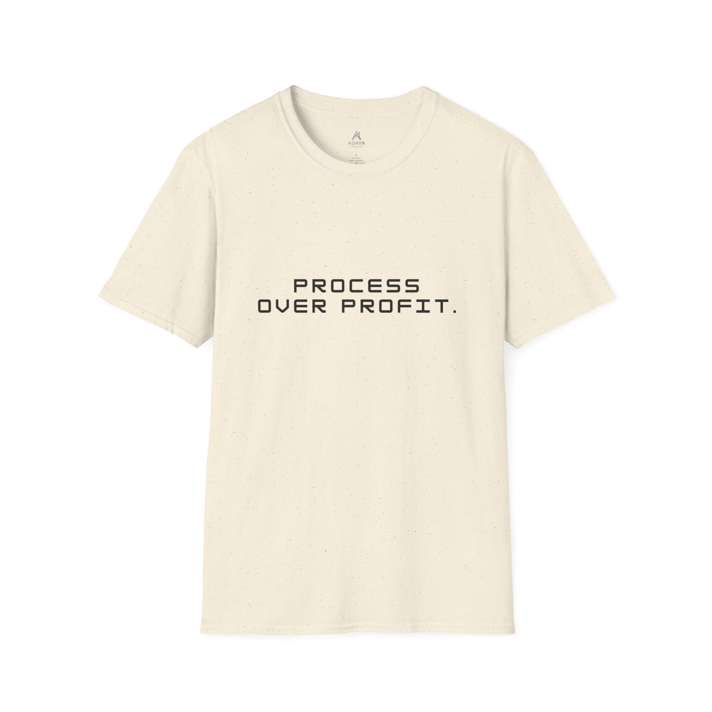 Process Over Profit T-Shirt — Minimalist Motivational Tee for Creators & Entrepreneurs