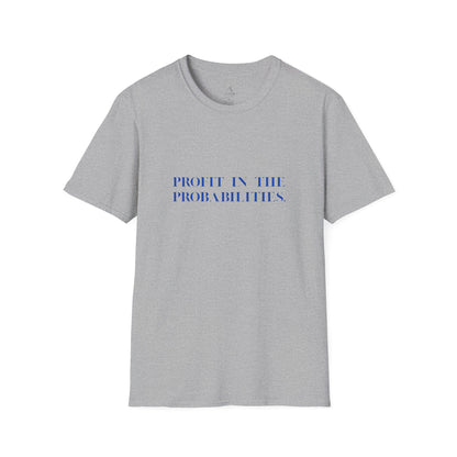 Gewinn in den Wahrscheinlichkeiten T-Shirt