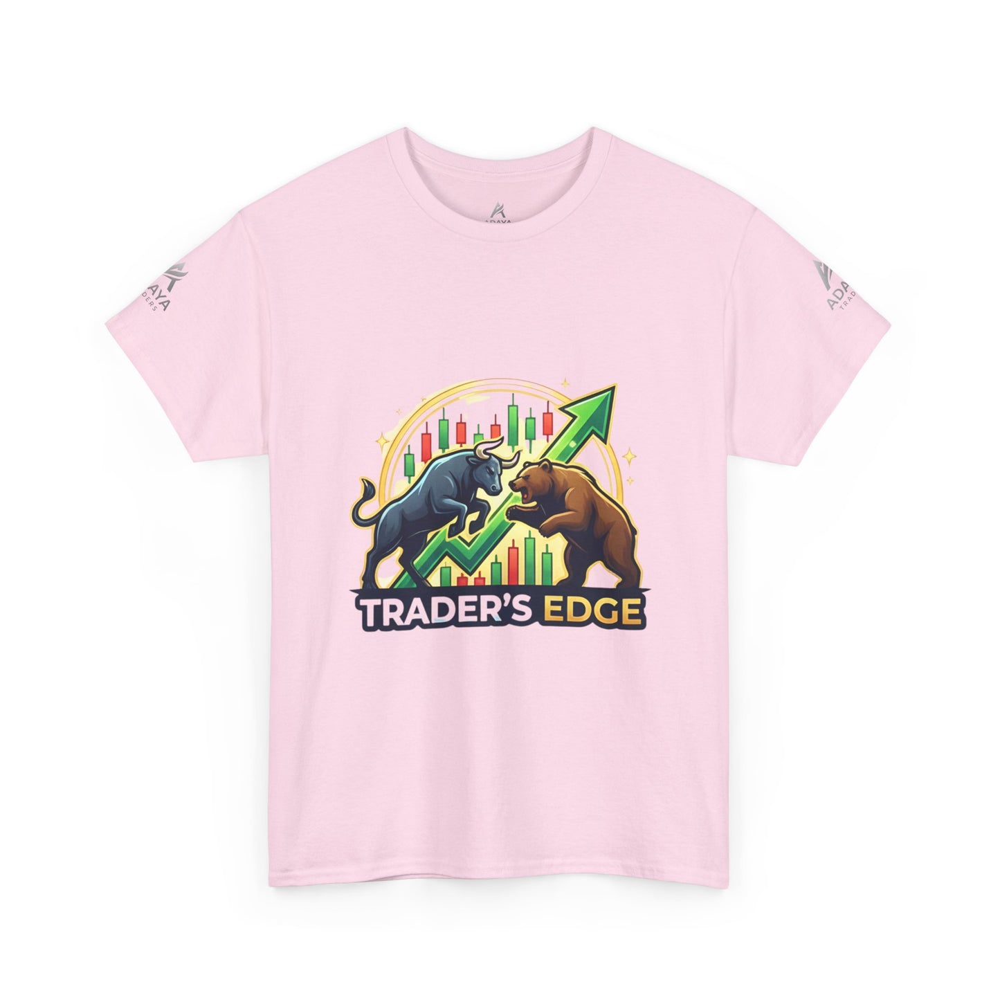 Trader's Edge Tee — Bull vs Bear Stock Market T‑Shirt