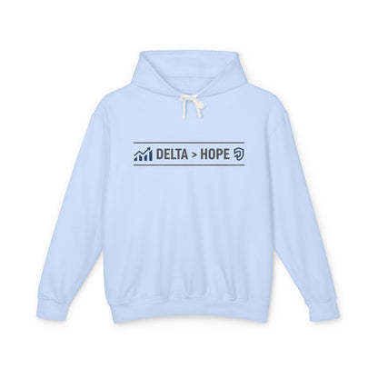Delta Hope Hoodie — Lightweight Hooded Sweatshirt