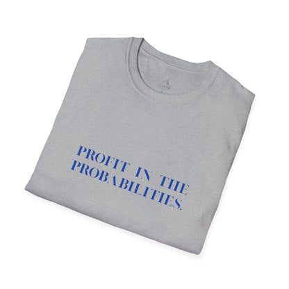 Gewinn in den Wahrscheinlichkeiten T-Shirt