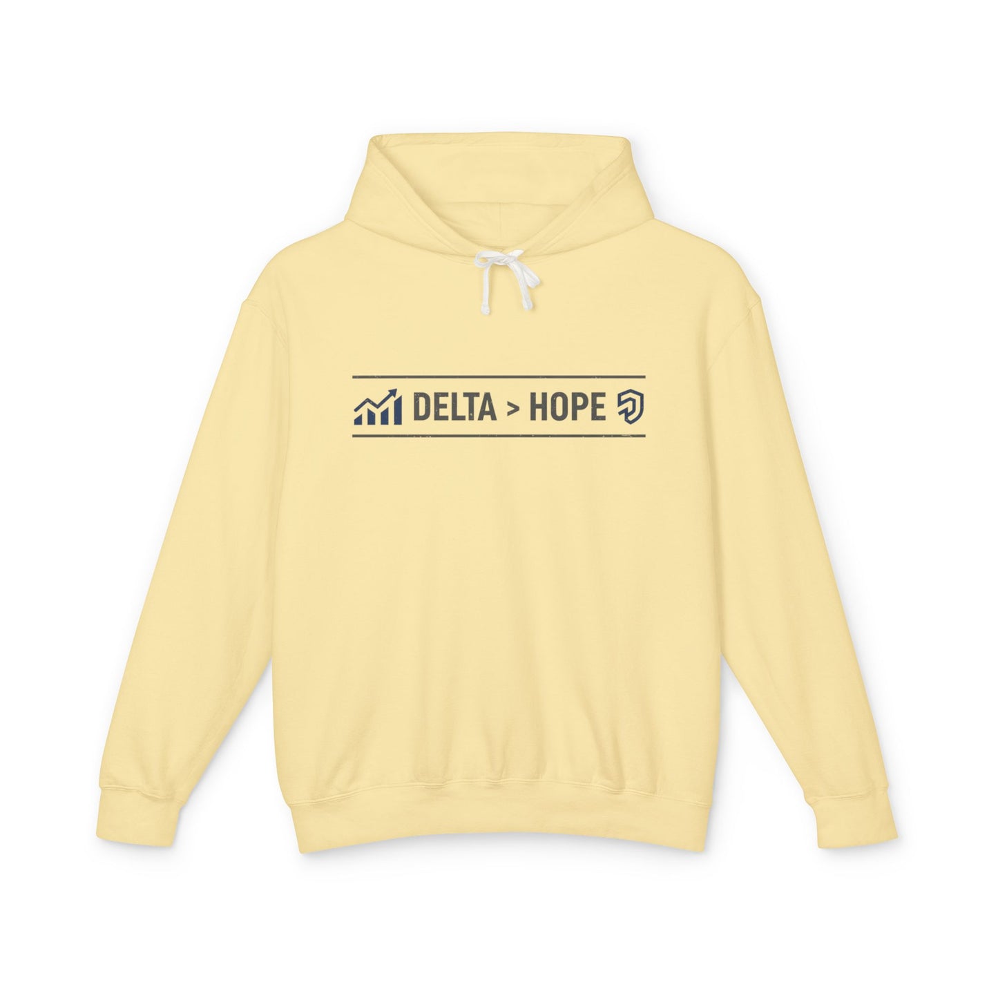 Delta Hope Hoodie — Lightweight Hooded Sweatshirt