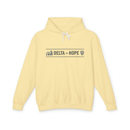 Delta Hope Hoodie — Lightweight Hooded Sweatshirt
