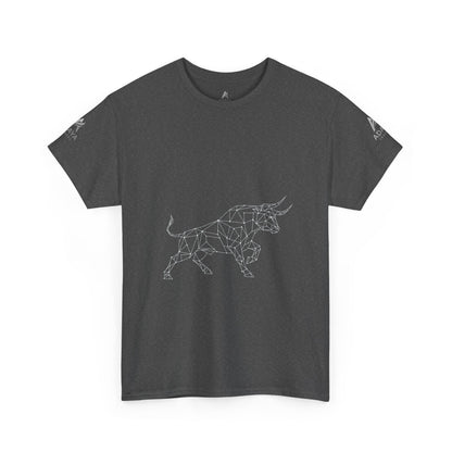 Bull Graphic T-Shirt — Bold Bull Illustration Tee