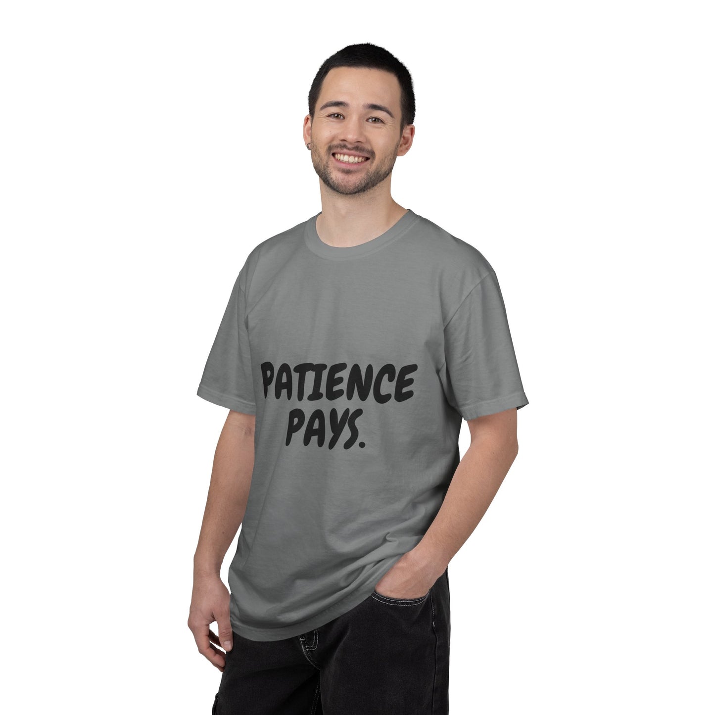 Geduld zahlt sich aus T-Shirt — Inspirierendes Grafik-T-Shirt