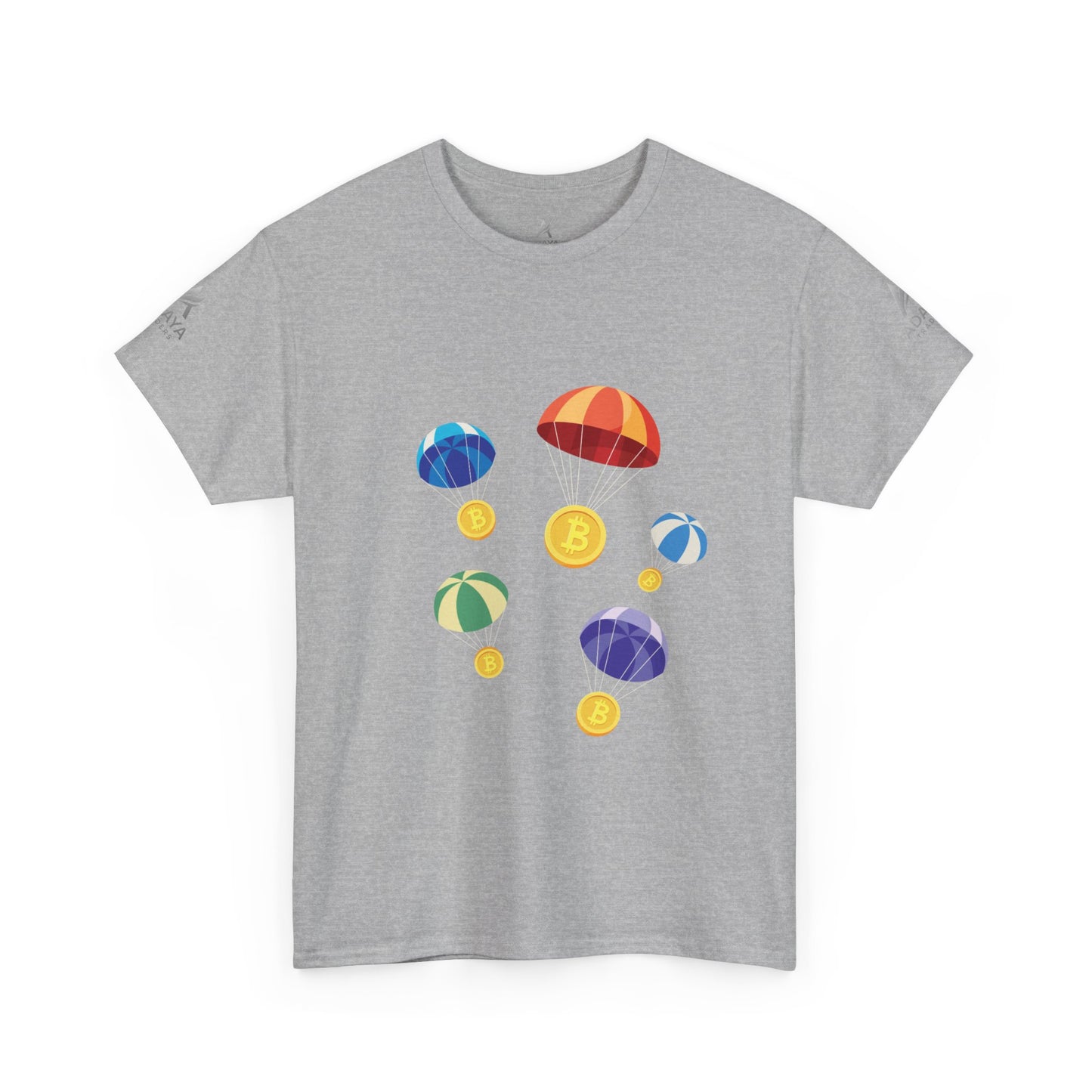 Bitcoin BTC Coins Graphic T-Shirt