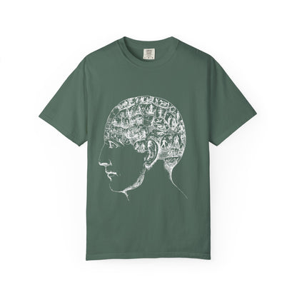 Youth Profile Collage T-Shirt — Vintage Silhouette Art Tee