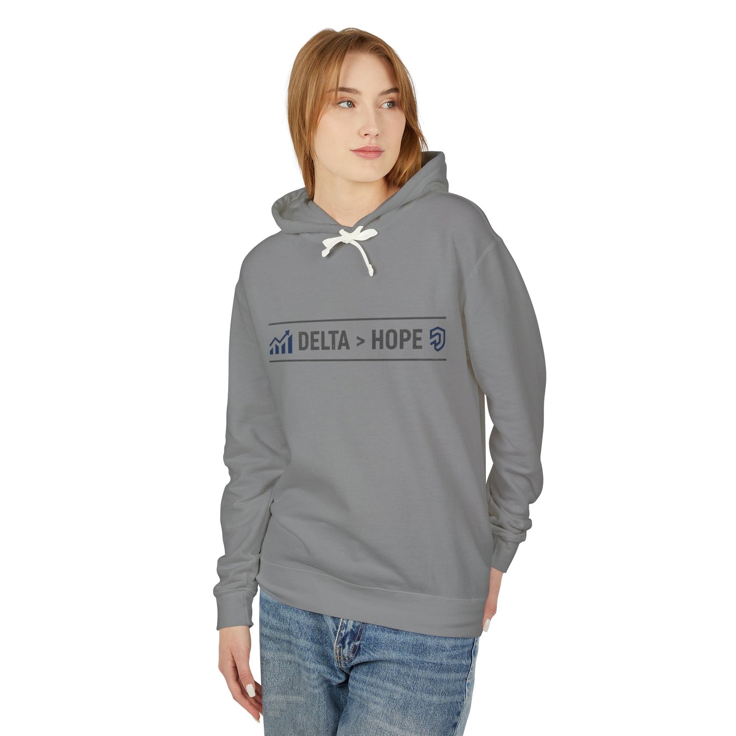 Delta Hope Hoodie — Lightweight Hooded Sweatshirt