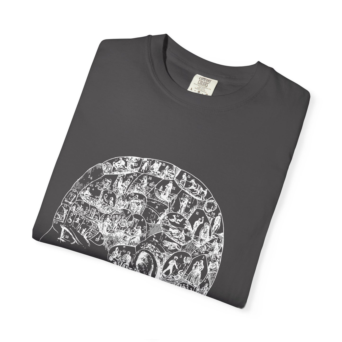 Youth Profile Collage T-Shirt — Vintage Silhouette Art Tee