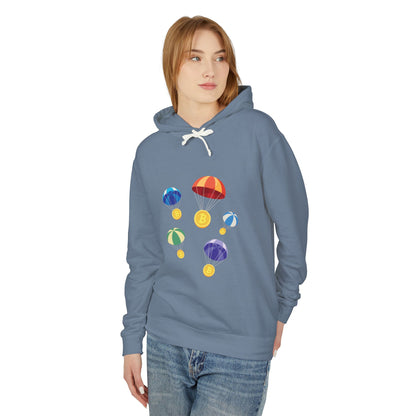 Bitcoin Coins Hoodie — BTC Crypto Sweatshirt