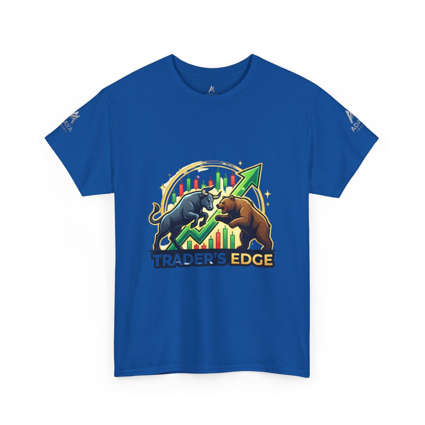 Trader's Edge Tee — Bull vs Bear Stock Market T‑Shirt