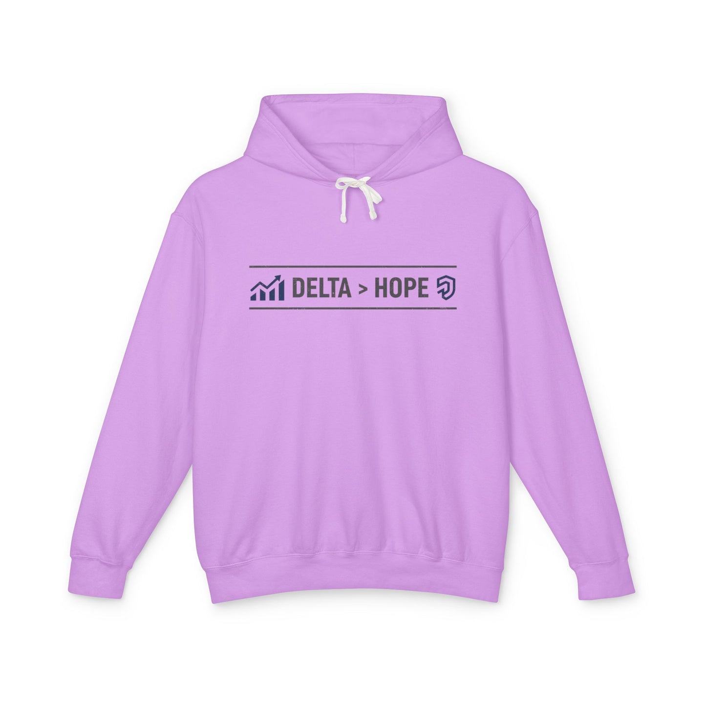 Delta Hope Hoodie — Lightweight Hooded Sweatshirt