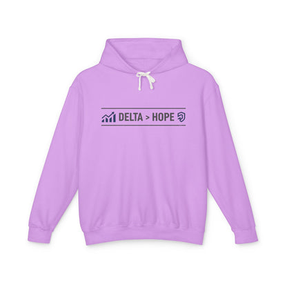 Delta Hope Hoodie — Lightweight Hooded Sweatshirt