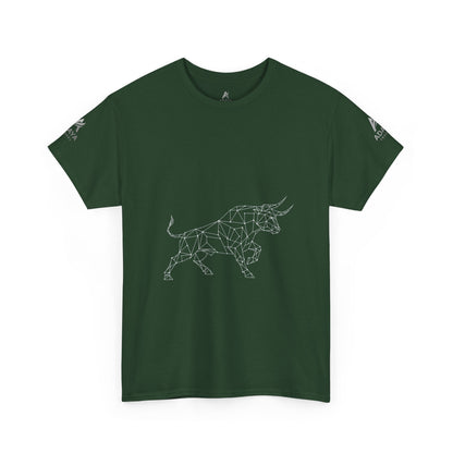 Bull Graphic T-Shirt — Bold Bull Illustration Tee