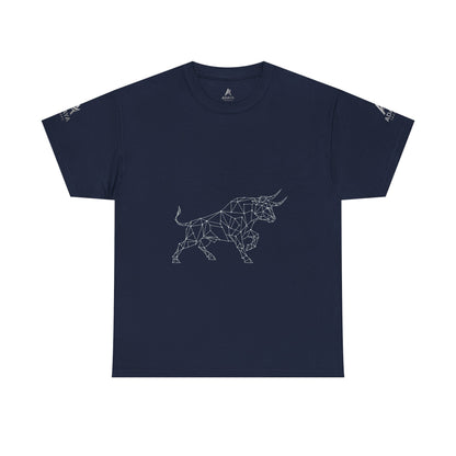 Bull Graphic T-Shirt — Bold Bull Illustration Tee