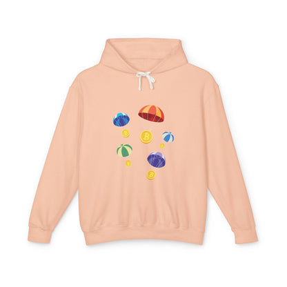 Bitcoin Coins Hoodie — BTC Crypto Sweatshirt