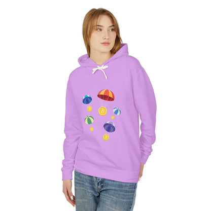 Bitcoin Coins Hoodie — BTC Crypto Sweatshirt