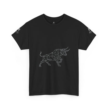 Bull Graphic T-Shirt — Bold Bull Illustration Tee