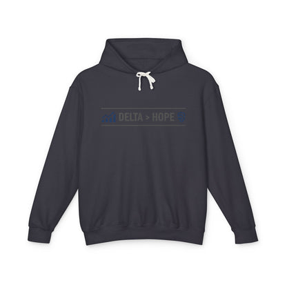 Delta Hope Hoodie — Lightweight Hooded Sweatshirt