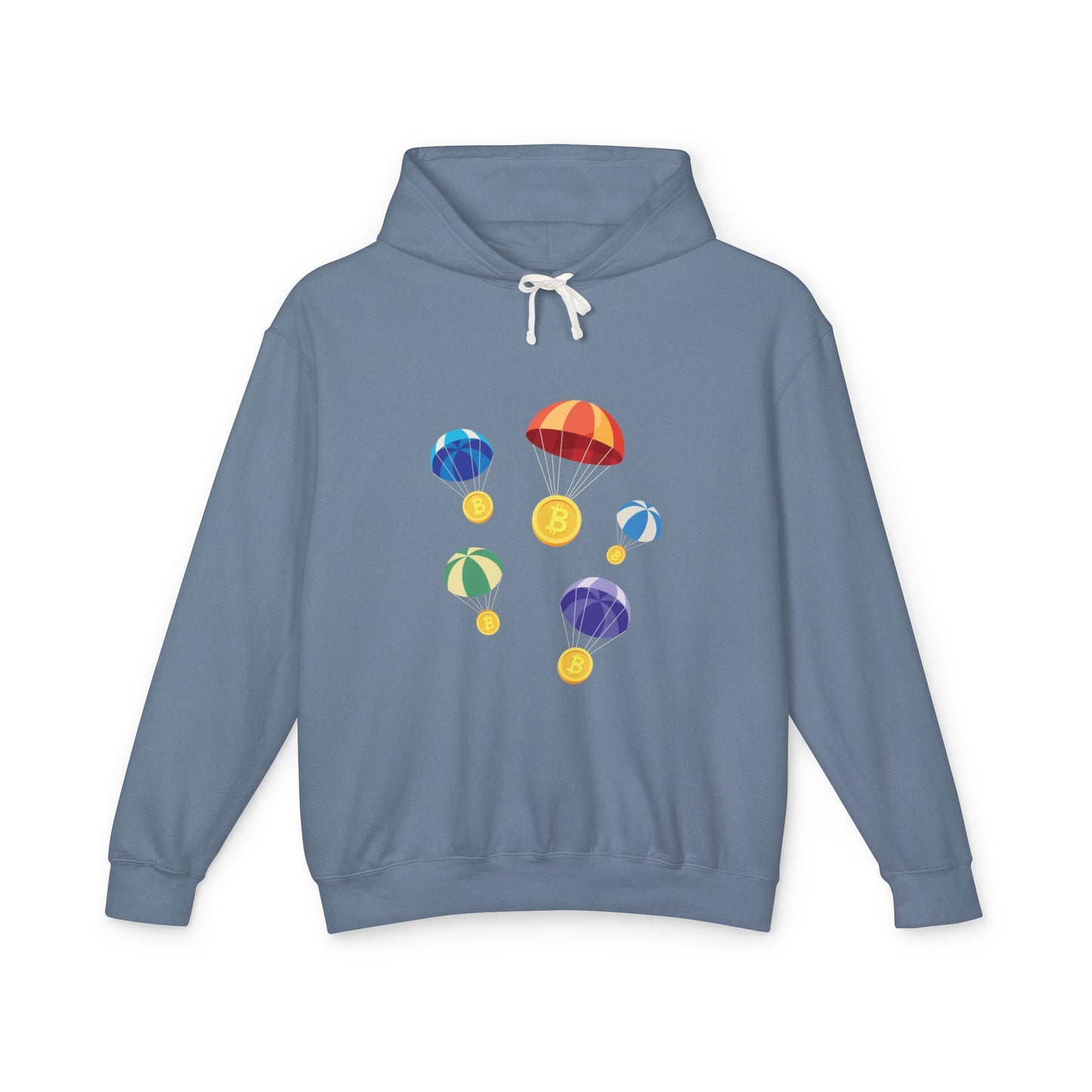 Bitcoin Coins Hoodie — BTC Crypto Sweatshirt