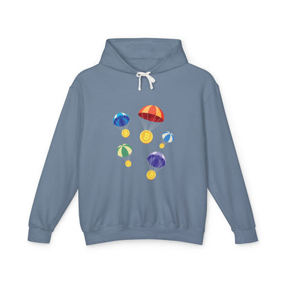 Bitcoin Coins Hoodie — BTC Crypto Sweatshirt