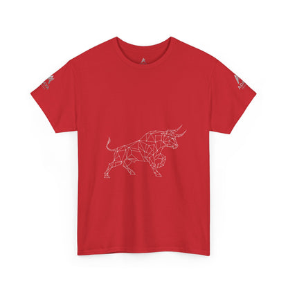 Bull Graphic T-Shirt — Bold Bull Illustration Tee