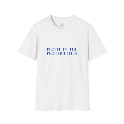 Gewinn in den Wahrscheinlichkeiten T-Shirt