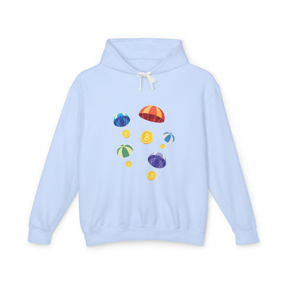 Bitcoin Coins Hoodie — BTC Crypto Sweatshirt