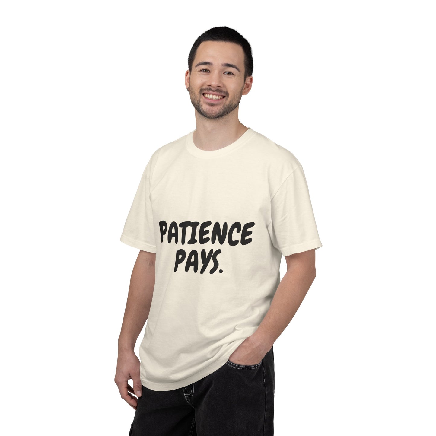 Geduld zahlt sich aus T-Shirt — Inspirierendes Grafik-T-Shirt