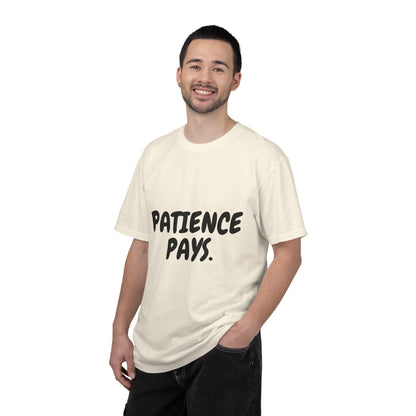 Geduld zahlt sich aus T-Shirt — Inspirierendes Grafik-T-Shirt