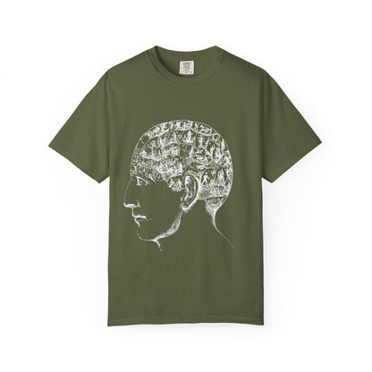 Youth Profile Collage T-Shirt — Vintage Silhouette Art Tee
