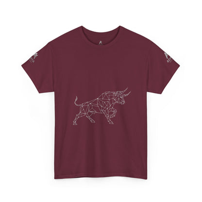 Bull Graphic T-Shirt — Bold Bull Illustration Tee
